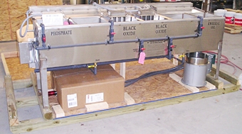 Black oxide equipment carefully created to ensure safe delivery.