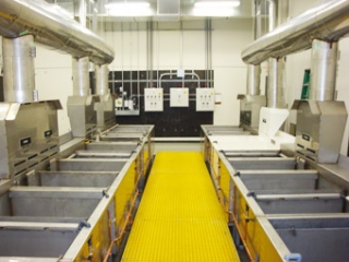 Large industrial Black Oxide Line capable of blackening steel and cast iron