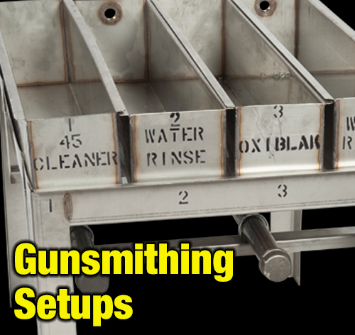 Du-Litr Complete Gunsmithing Setups come with a 40 inch Long Tank or a Compact 20 inch Long Tank